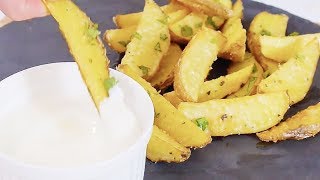 Con estas papas con queso al horno te olvidarás de las papas fritas [upl. by Dorrahs]