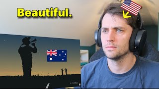 American reacts to Anzac Day [upl. by Naillimxam587]