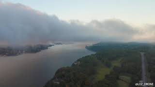 Relaxing Drone Flight over Lake of the Ozarks  October 2021 [upl. by Vitalis787]