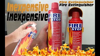 Fire stop Fire Spray Review LAZADA [upl. by Amsirac]