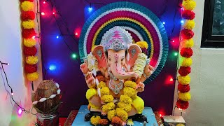 लाडक्या बाप्पाला भावपूर्ण निरोप 🙏🌸 Ganapati Bappa Visarjan  Shri Vinayaka Boys PG  Pune  Vlog 188 [upl. by Ydnyc333]