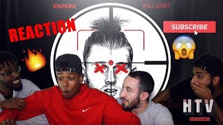 KILLSHOT  EMINEM MGK DISS TRACK REACTIONREVIEW REST IN PEACE [upl. by Marina]