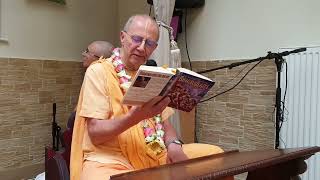 HH Bhakti Bhusana Swami  Sonntagsfestklasse 04082024 [upl. by Anod]