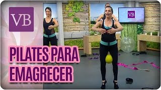 Pilates para Emagrecer e Fortalecer  Você Bonita 160117 [upl. by Oab]