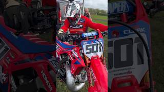 Starting a 2024 CR500 2 Stroke dirtbike [upl. by Sammy]