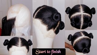 Diy Full Lace Wig From Start To Finish Beginners Friendly Detailed [upl. by Finzer]