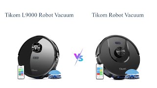 Tikom L9000 vs L8000 Robot Vacuum amp Mop Comparison amp Review 🤖🧹 [upl. by Anaxor147]