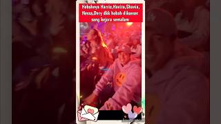 HarrisHavizaNessaShania dkk hobah dikonser Lesti Kejora semalam lestikejora rizkybillar leslar [upl. by Madda]