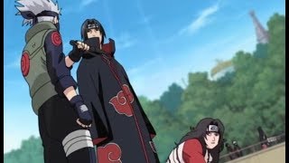 Kakashi Mighty Guy Asuma and Kurenai vs Itachi and Kisame Akatsuki  Full Fight [upl. by Rosel640]