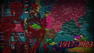 The Fire of the World Revolution 19171923  European Front [upl. by Eetnom397]