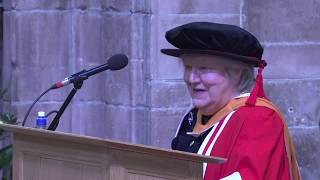 Dame Patricia Routledge Doctor of Letters University of Chester [upl. by Lombard337]