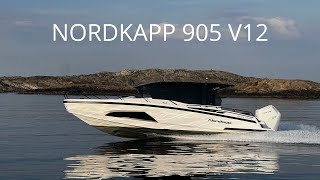 NORDKAPP 905V12 ORUST MARIN [upl. by Anilave]