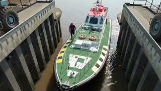 Wisbech harbour pilot Sutton Bridge to Wisbech [upl. by Oriel]