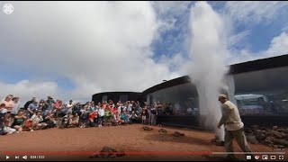 Lanzarote in 360° Islote Hilario Geyser [upl. by Donna376]