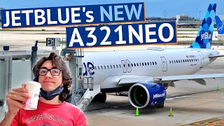 JetBlue A321neo Core Class  Miami to New York City [upl. by Ynehteb]