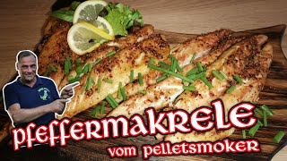 Pfeffermakrele vom Pellet Smoker [upl. by Violet]