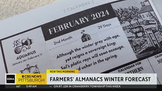 Farmers Almanac forecasts 202324 winter season [upl. by Alansen683]