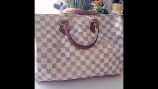 LV Damier Azur 35 1 [upl. by Sokil]