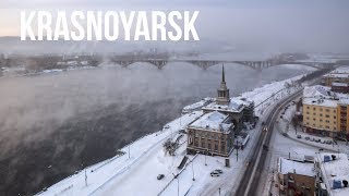 Krasnoyarsk Siberia Timelapse amp Hyperlapse [upl. by Kahler886]