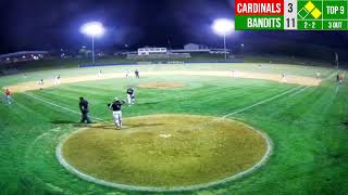 Woodstock River Bandits host the Front Royal Cardinals [upl. by Tabor]