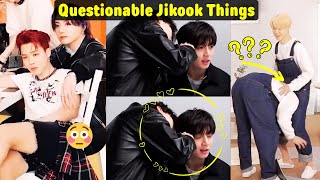 Questionable things JIKOOK have done that make you go Jikook questionable moments 2023 [upl. by Eyeleen]