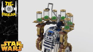 R2D2 Serving Drinking Tray  LEGO Star Wars MOC [upl. by Ruon]