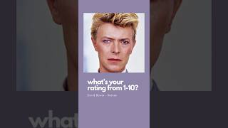 RATE THE SONG  David Bowie  Heroes [upl. by Besnard]