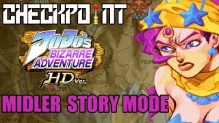 Midler Story Mode  JoJos Bizarre Adventure Heritage For The Future HD [upl. by Enilarac]