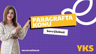 YKS Paragrafta Konu  YKS Paragraf Soruları Nasıl Çözülür  Paragraf Taktikleri  TYT Türkçe [upl. by Ion]