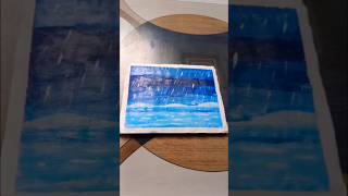 Weather painting painting uzair Malik art shortvideo [upl. by Vincent]