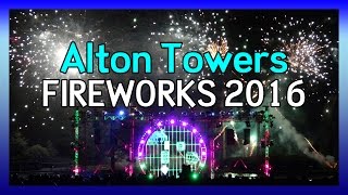 Alton Towers Fireworks 2016 [upl. by Weyermann]