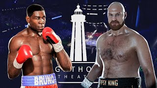 Frank Bruno vs Tyson Fury  Undisputed Boxing Game Early Access ESBC [upl. by Poucher539]