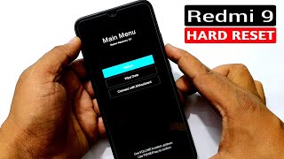 Redmi 9 Hard Reset Pattern Unlock Factory Reset Easy Trick With Keys [upl. by Assille]