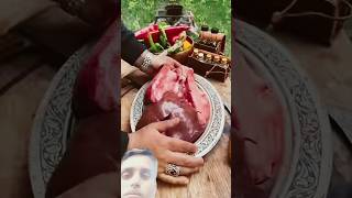 Id tog fogdog dfo food cooking steak outdoorcooking keşfet bushcraft bbq instral seafood [upl. by Lleznol788]