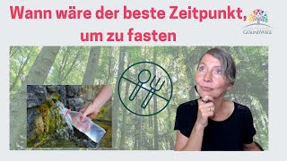 Wann ist der beste Zeitpunkt zu fasten [upl. by Ahsinal307]