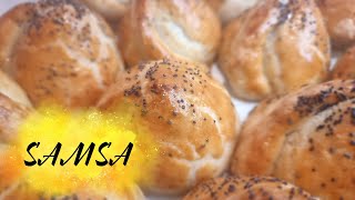 THE MOST PUFF HOMEMADE SAMSA FROM UZBEKISTAN WITH LOVE [upl. by Link]