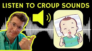 Doctor explains Croup with real example of Croup sounds  Barking Cough in children [upl. by Atinid606]