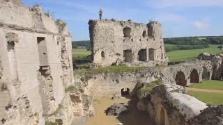 VISITE INÉDITE DU CHÂTEAU DE COUCY  Aisne  France [upl. by Anasxor515]