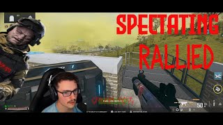 Spectating Rallied with WALL HACKS Warzone 3 My POV [upl. by Aruasi40]