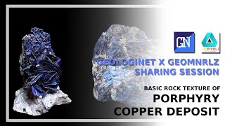 Sharing Session 5  Basic Rock Texture on Porphyry Copper Deposit [upl. by Acinehs809]