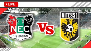 🔴NEC Nijmegen VS Vitesse Arnhem LIVE Match Score Streaming Full HD  Netherlands Eredivisie 2023 [upl. by Ainotal]