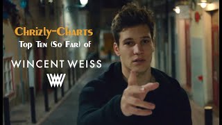 TOP TEN The Best Songs Of Wincent Weiss [upl. by Ahsinar419]