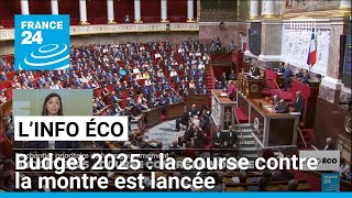 Budget 2025  la course contre la montre est lancée • FRANCE 24 [upl. by Oninrutas]