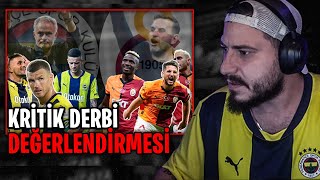 ATABERK DOĞAN FENERBAHÇE GALATASARAY DERBİSİ HAKKINDA KONUŞUYOR  DERBİ SONRASI DEĞERLENDİRME [upl. by Medlin]