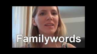 Norwegian Language Familywords [upl. by Ardnot]