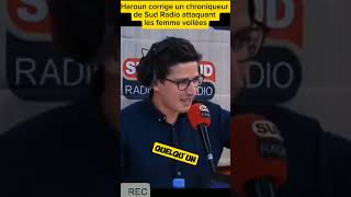 humoriste Haroun corrige un chroniqueur de Sud Radio [upl. by Aicella]