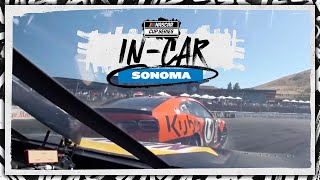 Textbook bumpandrun Chase Elliott moves Ross Chastain on Sonoma final lap  NASCAR [upl. by Kathryne150]