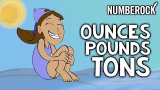 Ounces  Pounds amp Tons Song ★ Customary Units of Measurement [upl. by Wicks443]