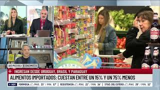 Supermercados llegaron los primeros alimentos importados y cuestan entre un 15 y un 75 menos [upl. by Perrie409]