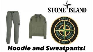 Stone Island Hoodie and Sweatpants Unboxing Size Guide and Review [upl. by Hudis]